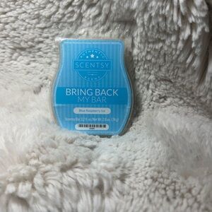 Scentsy Bring Back My Bar in Cool Blue - Blue Raspberry Ice